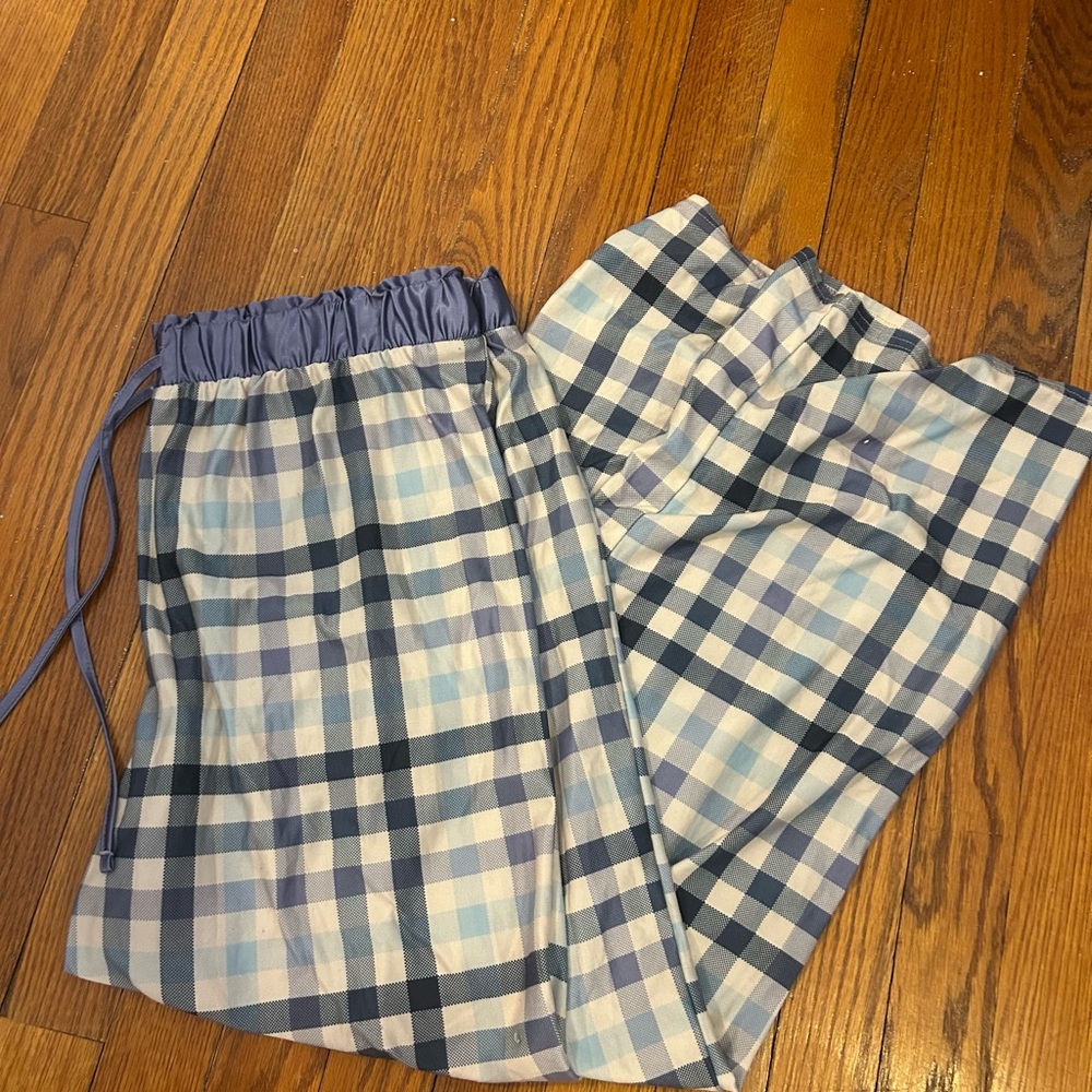 Plaid  Pajama Pants